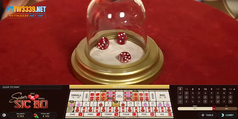 Bộ dụng cụ chơi Sicbo